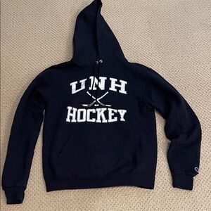 Champion Black UNH Hockey Men's Sweatshirt